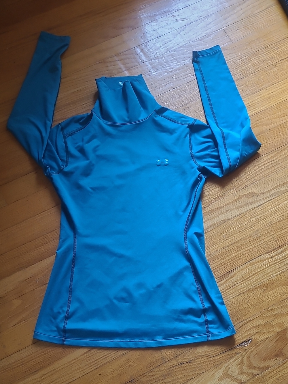 Under Armour Fitted Coldgear Long Sleeve Compression Athletic Top, Sz Med, NWOT